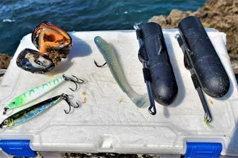 UNDERWATER CAMERA ON THE ROCKS: Testing 3 Fishing Methods
