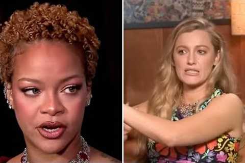 Rihanna REACTS to Blake Lively Calling Her Costars MONKEYS In Resurfaced Interview