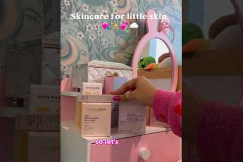 Kid friendly skin care🫧✨💕
