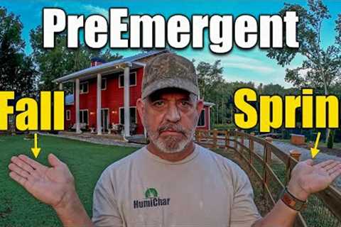 Fall Lawn Preemergent When to Apply