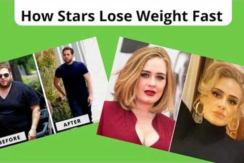 AMAZING Celebrity Diet Secrets: How Stars Lose Weight Fast!