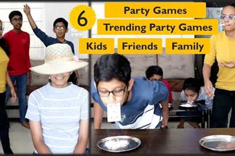 6 Party Games | Group Games for Kids | Birthday Party games for kids | Games for Party (2023)