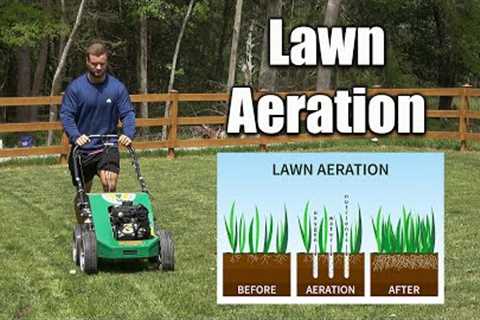 Aerating Lawns When it's Done and Why