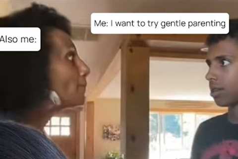 Attempted Gentle Parenting Fail😂