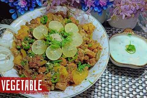 Mix vegetables with chicken recipe | dinner recipe | mix vegetable recipe by sherry |  2 sept 2024