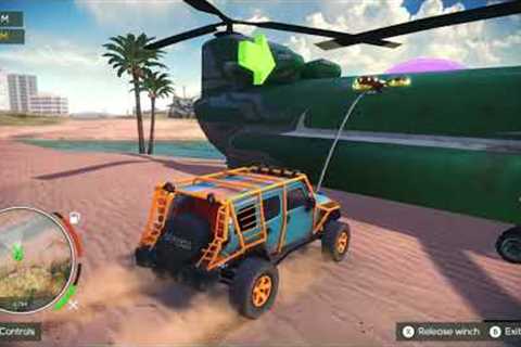 Drone Dragged Both Defender &amp; Chinook | Off The Road Unleashed Switch Gameplay HD