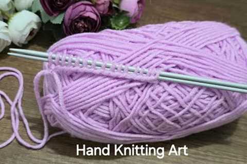 Great knitting pattern, see what I did 🎉 Very easy knitting pattern