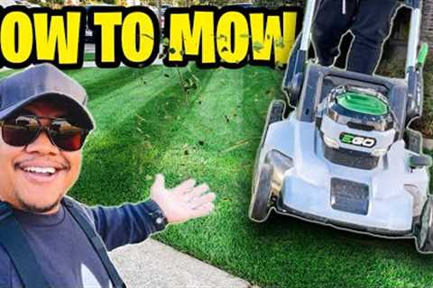 How To Mow Your Lawn