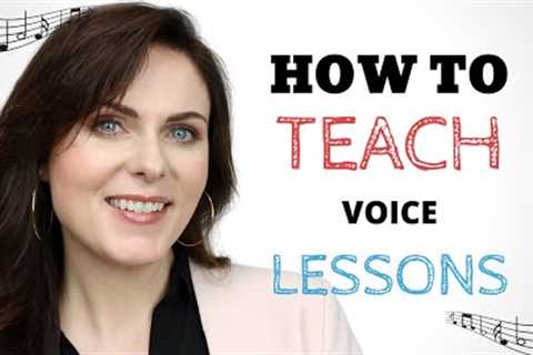 Beginner Voice Teachers Training || How to Teach Young Singers