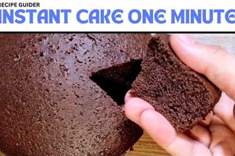 INSTANT Cake Recipe | Without MicroWave | Chocolate Cake | Kids Special | Recipe Guider