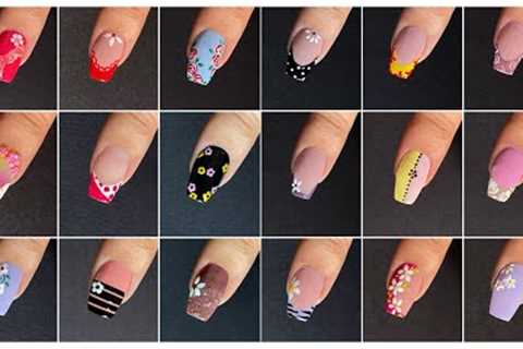 20+ Easy floral nail art designs compilation || New nail art for beginners