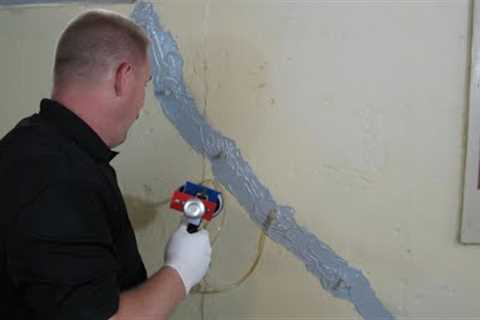 30' Epoxy Concrete Foundation Crack Repair Kit-How To Instructions