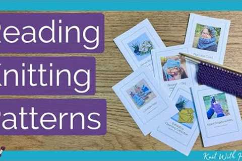 How To Read Knitting Patterns  step by step