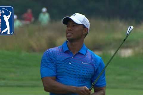Best of: Tiger Woods approaches into par 5s