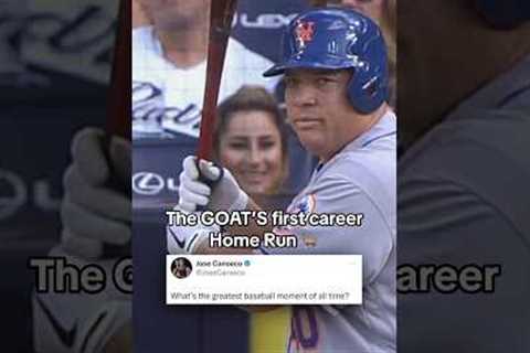 The GREATEST Baseball moment of all time… THE IMPOSSIBLE HAS HAPPENED! 🔥🐐 • #baseball #mlb