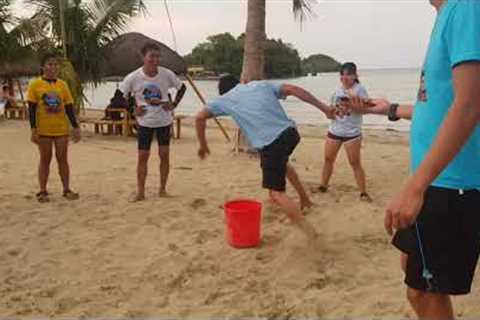 team building games(bolo beach pangasinan)