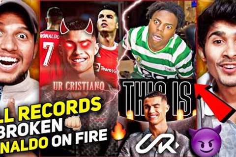 Cristiano Ronaldo Instagram Trending Edits Reaction 😈🔥 All Records Broken | The #Goat #urcristiano