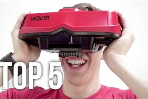 Top 5 Weirdest Game Consoles!