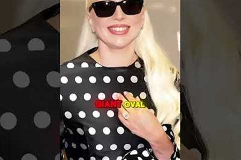 Lady Gaga Unveils Her Stunning Engagement Ring in Venice #celebrities #shorts
