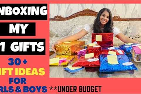 What I Got For My 21st Birthday | 30+ Birthday Gift Ideas | My 21 Birthday gifts | Mee Sandhya |