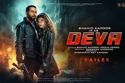 DEVA - Teaser Trailer | Shahid Kapoor |  Rosshan Andrrews, Pooja Hegde, Kubbra | In Cinemas 11th Dec