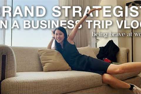 ✈️ business trip to LA vlog: brand strategist pitching, being brave, imposter syndrome?