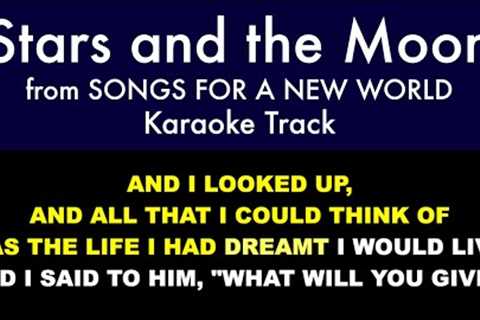 Stars and the Moon from Songs for a New World - Karaoke Track with Lyrics on Screen