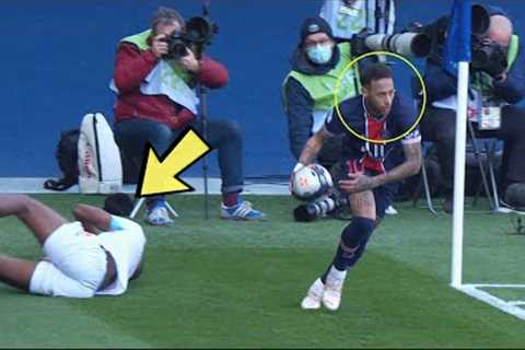 When Neymar Jr Loses Control / Fights &amp; Angry Moments