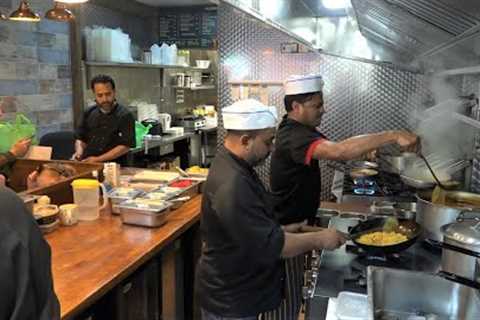 Chefs cooking Curries + Indian Breads on a Busy Evening | Hungry Beast Indian Vegan Kitchen London