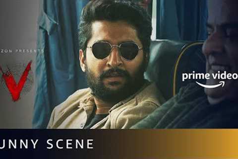 V Movie Funny Scene | Nani | Amazon Prime Video