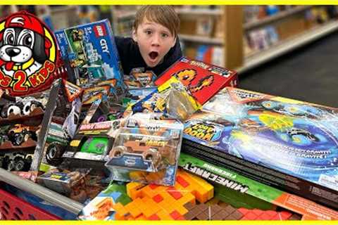 GIVEAWAY - $400 TOY SHOPPING SPREE! (Monster Trucks, Pokemon, Minecraft, LEGO, Nerf, &amp; Goo Jit..