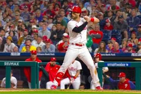 Bryce Harper Slow Motion Home Run Baseball Swing Hitting Mechanics Instruction Highlight Video Tips