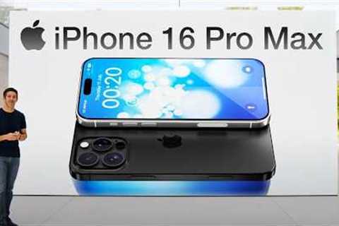 iPhone 16 Pro Max LEAK - THIS IS CRAZY!! AI iPhone Camera 100x ZOOM!