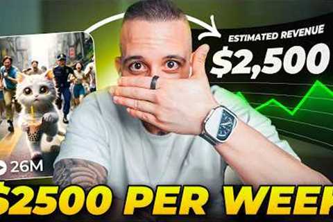 Laziest Way to Make Money Online for Beginners WITHOUT doing any work ($2500/WEEK)
