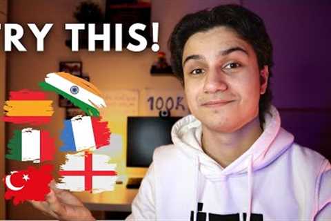 The Fastest Way To Learn a New Language! #shorts