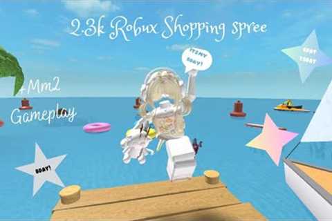 🎗 2.3k robux shopping spree 🎗 ||| Bday special!|||