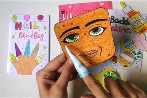 Unboxing Roblox Baddies Blind Bag Skincare | ASMR &amp; DIY Tutorial”