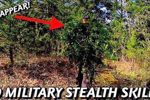 10 Military Stealth Survival Skills!
