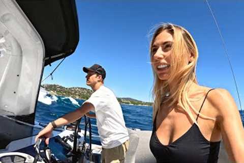 We Hit Trouble Sailing Our Boat to St Tropez