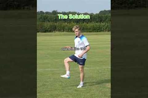 keeping momentum with your first touch  #footytips #soccerpractice #soccer #soccerdrills #footy