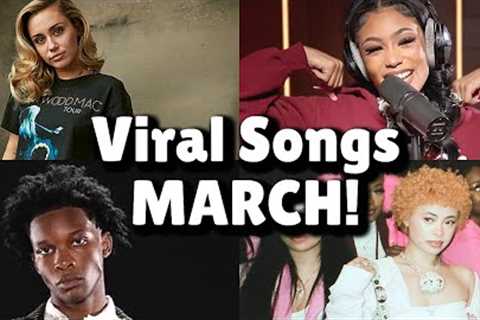 Top 40 Songs That Are Buzzing Right Now On Social Media! - MARCH 2023!