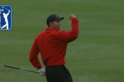 Tiger Woods 5-shot comeback at 2000 AT&amp;T Pebble Beach Pro-Am