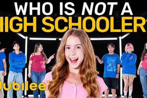 6 High Schoolers vs 1 Secret Adult | Odd One Out