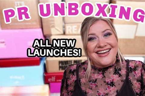 HUGE PR UNBOXING! New Makeup, Body Care, &amp; Skincare!