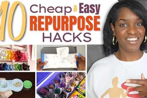 40 Clever Ways to Reuse/Repurpose Everyday Items