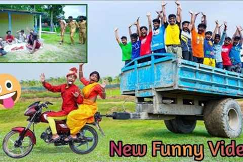 New Funny video😜  New Trending Comedy Video 2024 😂 | Best Funny video