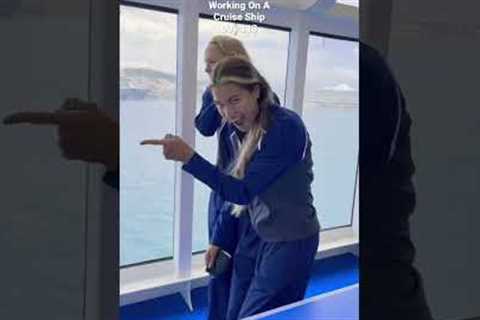 Secret Crew Only Area That Hangs Off The Side Of The World's Biggest Cruise Ship Wonder Of The Seas