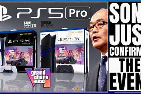 PLAYSTATION 5 - BREAKING ! SONY CONFIRM PS5 PRO EVENT ! / PS5 PRO GTA 6 BUNDLE / NEW PS5 PRO POWER …