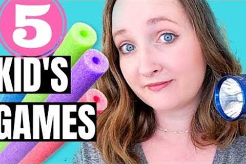 5 Outdoor Kids Party Games EVERYONE will PLAY