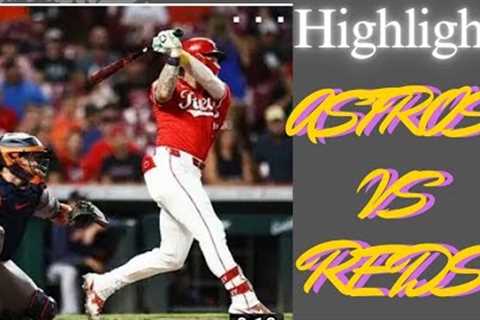 Astros vs Reds match highlights
